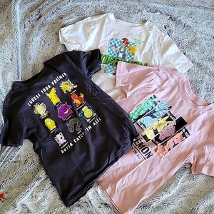 Boys BUNDLE of 3 Pokémon shirts, Old Navy Size 8